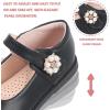 imageADAMUMU Girls Dress Shoes Flower Girl Shoes for Weeding Cute Toddler Mary Jane ShoesBlack17
