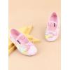 imageADAMUMU Girls Dress Shoes Flower Girl Shoes for Weeding Cute Toddler Mary Jane ShoesBow Colorful