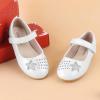 imageADAMUMU Girls Dress Shoes Flower Girl Shoes for Weeding Cute Toddler Mary Jane ShoesColorfulsilver25