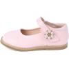 imageADAMUMU Girls Dress Shoes Flower Girl Shoes for Weeding Cute Toddler Mary Jane ShoesPink17