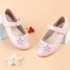 imageADAMUMU Girls Dress Shoes Flower Girl Shoes for Weeding Cute Toddler Mary Jane ShoesPink25