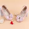 imageADAMUMU Girls Dress Shoes Flower Girl Shoes for Weeding Cute Toddler Mary Jane ShoesPink26