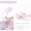 imageADAMUMU Girls Low Heel Shoes PU Dress Shoes for WeddingLittle Big KidsRainbow