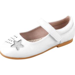 imageADAMUMU Girls Dress Shoes Flower Girl Shoes for Weeding Cute Toddler Mary Jane ShoesColorfulsilver25