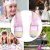 imageADAMUMU Girls Dress Up Shoes Sparkly Shoes for Girls Princess Mary Jane School Uniform Dress Shoes in Performance Prom and Graduation for ToddlerLittleBig KidsColorful