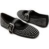 imageADAMUMU Rhinestone Flats for Women Sparkly Crystals Ballerina Shoes Crystals Sparkly Mary Jane Flats Round Toe Buckle Strap Design Comfortable and Non Slip Sole Flat for Daily Wear and WorkBlackrhinestone