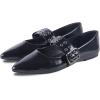 imageADAMUMU Rhinestone Flats for Women Sparkly Crystals Ballerina Shoes Crystals Sparkly Mary Jane Flats Round Toe Buckle Strap Design Comfortable and Non Slip Sole Flat for Daily Wear and WorkBlack