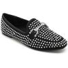 imageADAMUMU Rhinestone Flats for Women Sparkly Crystals Ballerina Shoes Crystals Sparkly Mary Jane Flats Round Toe Buckle Strap Design Comfortable and Non Slip Sole Flat for Daily Wear and WorkBlack05