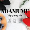 imageADAMUMU Flats for Women Mothers Day Knit Stretch Flat Close Toe Dress Shoes for Women Dressy Comfort with Small HeelStripeblue5M