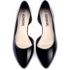 imageADAMUMU Womens DOrsay Ballet Flat Pointed Toe Ankle Strap Shoes Dressy Comfort Closed Toe Summer ShoesBlackpu02