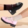 imageADAMUMU Little Girls Princess Shoes Glittler Dress Shoes for Gilrs Toddler Girl Heels for Christmas Parties and Holiday CelebrationsHdpink