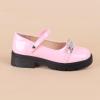 imageADAMUMU Little Girls Princess Shoes Glittler Dress Shoes for Gilrs Toddler Girl Heels for Christmas Parties and Holiday CelebrationsHdpink