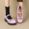 imageADAMUMU Little Girls Princess Shoes Glittler Dress Shoes for Gilrs Toddler Girl Heels for Christmas Parties and Holiday CelebrationsHdpink