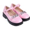 imageADAMUMU Little Girls Princess Shoes Glittler Dress Shoes for Gilrs Toddler Girl Heels for Christmas Parties and Holiday CelebrationsHdpink