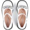 imageADAMUMU Little Girls Princess Shoes Glittler Dress Shoes for Gilrs Toddler Girl Heels for Christmas Parties and Holiday CelebrationsHdwhite