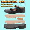 imageADAMUMU Little Girls Princess Shoes Glittler Dress Shoes for Gilrs Toddler Girl Heels for Christmas Parties and Holiday CelebrationsMatteblack
