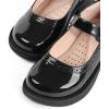 imageADAMUMU Little Girls Princess Shoes Glittler Dress Shoes for Gilrs Toddler Girl Heels for Christmas Parties and Holiday CelebrationsXy02black