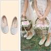imageADAMUMU Girls Dress Up Shoes Sparkly Shoes for Girls Princess Mary Jane School Uniform Dress Shoes in Performance Prom and Graduation for ToddlerLittleBig KidsSilver