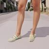 image:imageADAMUMU Womens Lace Mary Jane Flats  Breathable Mesh Square Toe Ballet Shoes with Buckle Strap for Casual amp Dressy WearGreen