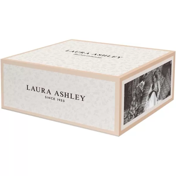 Laura Ashley 10 oz Mint Uni Mug Set of 4 in Giftbox - Porcelain Coffee Cup Set - Dishwasher Safe Ceramic Mugs - Heritage Collectables