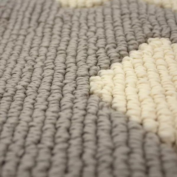 Laura Ashley Accent Rug, Aubrey, 27"x45", Light Grey/Linen