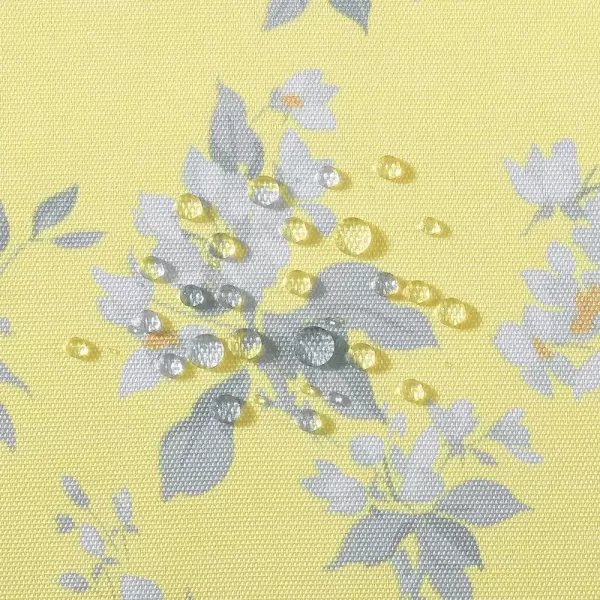 Laura Ashley Decorative Tablecloth, Wrinkle and Stain Resistant, Spillproof Water Repellant, Easy Care Washable Polyester Fabric for Dining, Kitchen, Holiday and Party, 70" Round, Cosmos