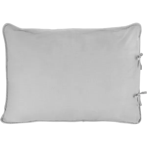 Laura Ashley Felicity Collection Quilt Set-100% Cotton, Reversible, All Season Bedding with Matching Sham, Pre-Washed for Added Softness, Queen, White