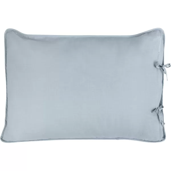 Laura Ashley Felicity Collection Quilt Set-100% Cotton, Reversible, All Season Bedding with Matching Sham, Pre-Washed for Added Softness, Queen, White