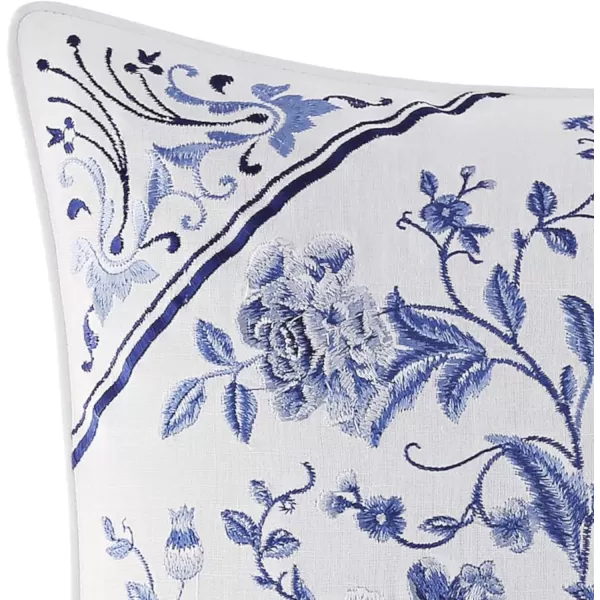 Laura Ashley - Full Comforter Set, Cotton Bedding with Matching Shams &amp; Bed Skirt, Stylish Home Decor 