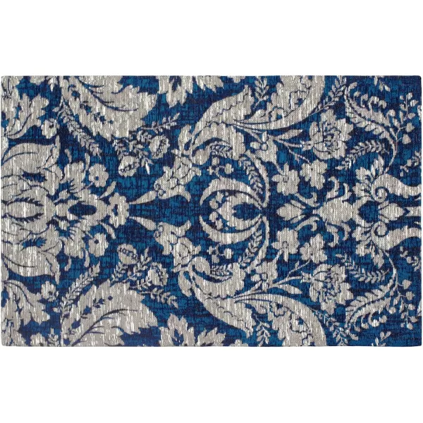 Laura Ashley Halstead Jacquard Chenille 27" x 45" Accent Rug, Gray