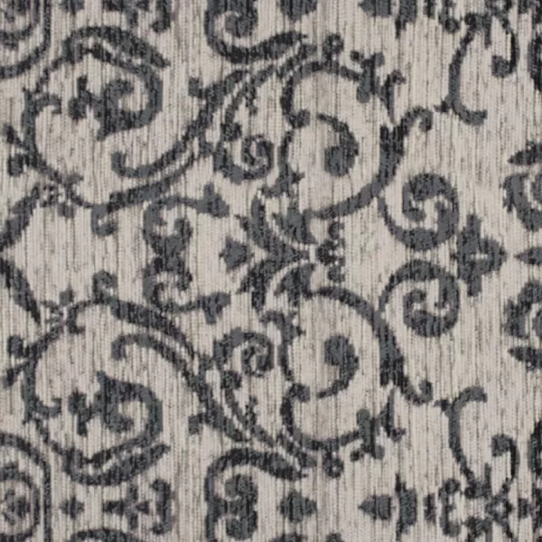 Laura Ashley Halstead Jacquard Chenille 27" x 45" Accent Rug, Gray