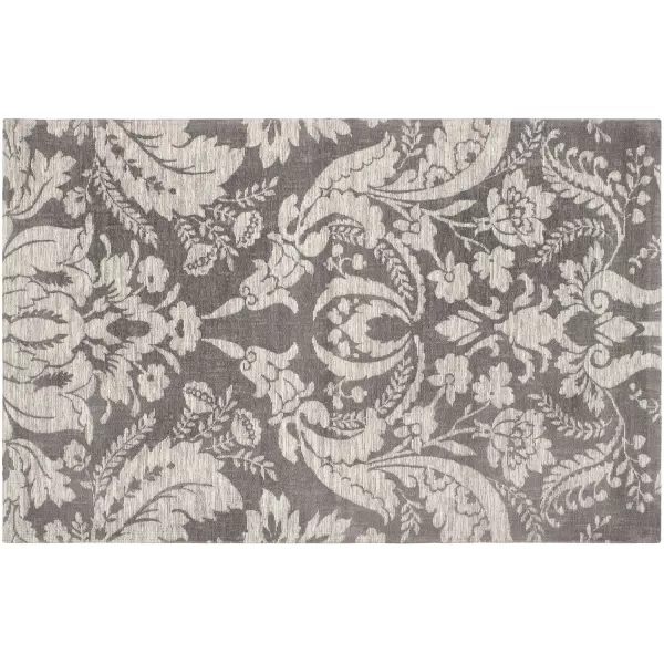 Laura Ashley Halstead Jacquard Chenille 27" x 45" Accent Rug, Gray