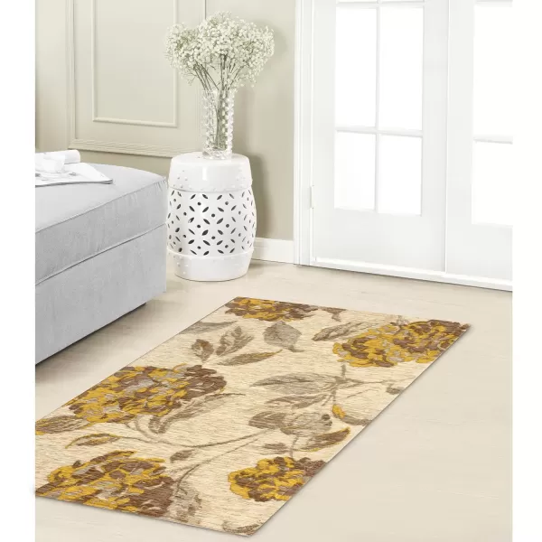 Laura Ashley Halstead Jacquard Chenille 27" x 45" Accent Rug, Gray