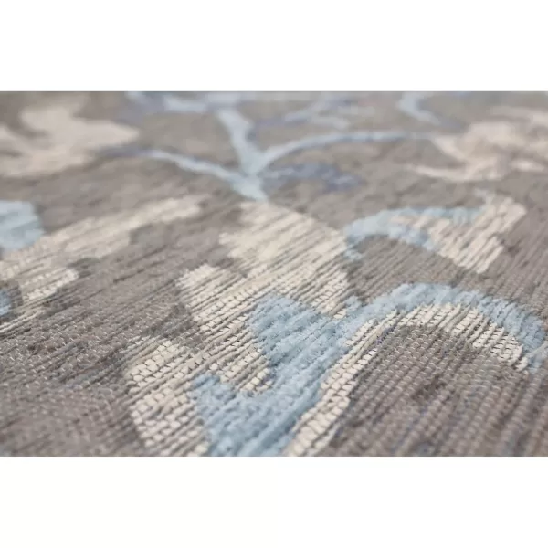 Laura Ashley Halstead Jacquard Chenille 27" x 45" Accent Rug, Gray