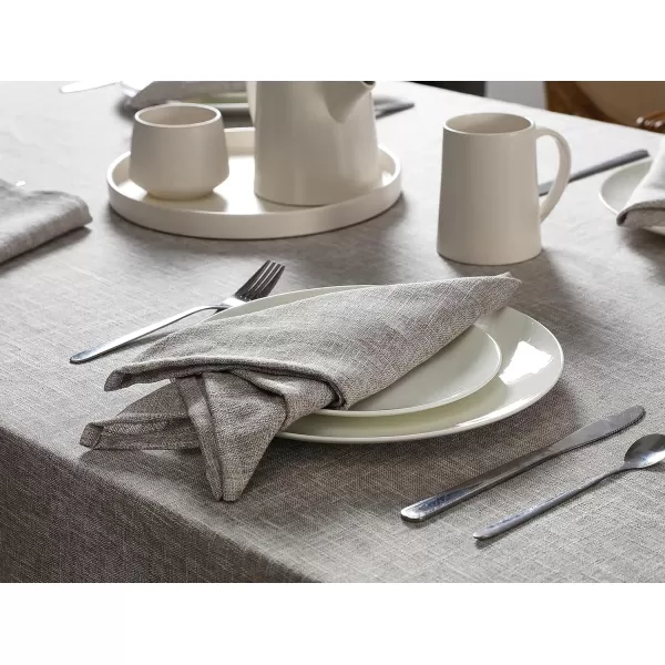 Laura Ashley Harper Luxuriously Smooth Fabric Napkins for Formal or Casual Dining, Holiday, Banquet, Wedding or Party, Set of 6 Napkins, Gold