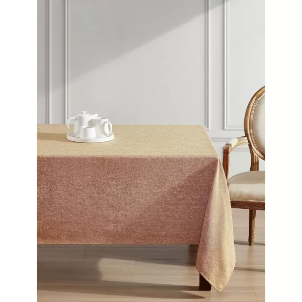 Laura Ashley Harper Luxuriously Smooth Fabric Napkins for Formal or Casual Dining, Holiday, Banquet, Wedding or Party, Set of 6 Napkins, Gold