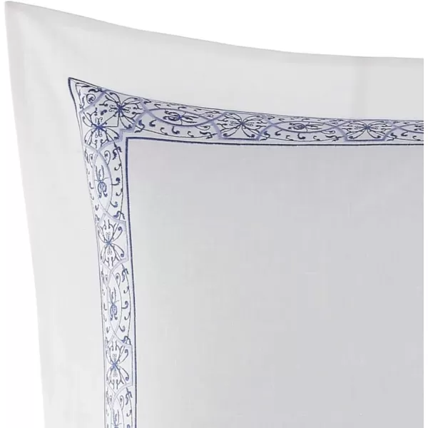 Laura Ashley Home Adelina White Ruffle Euro Sham Pair