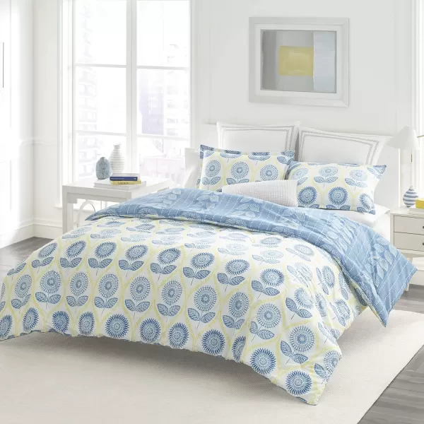 Laura Ashley Home Adelina White Ruffle Euro Sham Pair