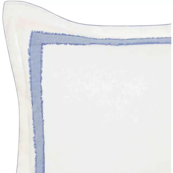 Laura Ashley Home Adelina White Ruffle Euro Sham Pair
