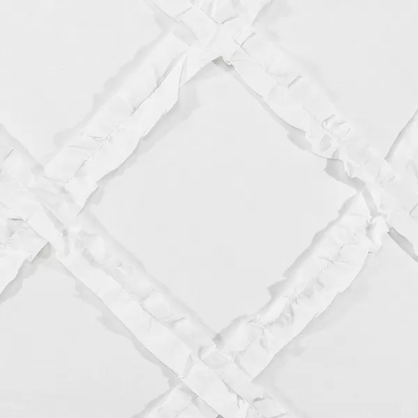 Laura Ashley Home Adelina White Ruffle Euro Sham Pair