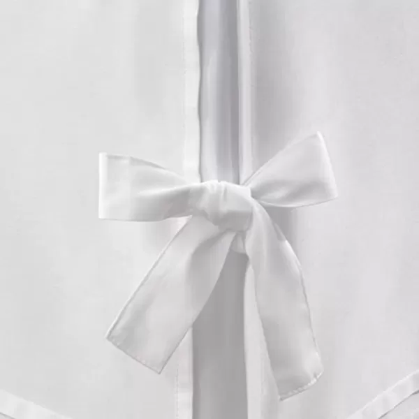 Laura Ashley Home - Corner Tied Tailored Bedskirt, Luxury Bedroom Decor, Wrinkle &amp; Fade Resistant 