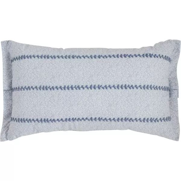 Laura Ashley Home - King Comforter Set, Reversible Cotton Bedding, Includes Matching Shams with Bonus Euro Shams &amp; Throw Pillows 