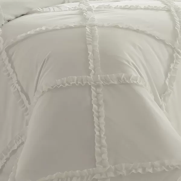 Laura Ashley Home - Queen Duvet Cover Set, Reversible Cotton Bedding with Matching Shams &amp; Button Closure, All Season Home Decor 