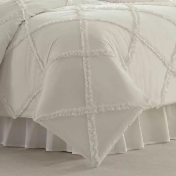 Laura Ashley Home - Queen Duvet Cover Set, Reversible Cotton Bedding with Matching Shams &amp; Button Closure, All Season Home Decor 
