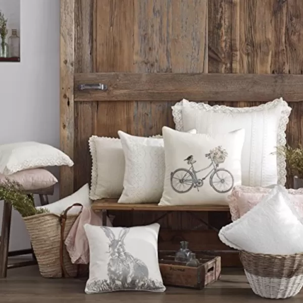 Laura Ashley Home - Queen Duvet Cover Set, Reversible Cotton Bedding with Matching Shams &amp; Button Closure, All Season Home Decor 