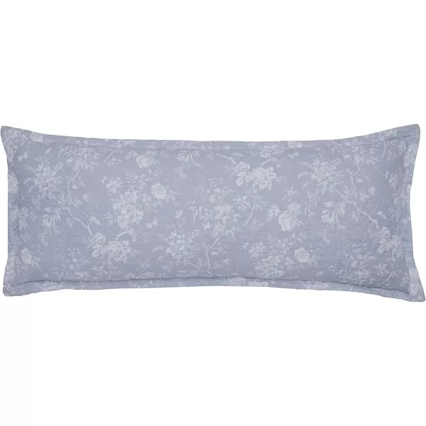 Laura Ashley Home - Queen Quilt Set, Reversible Floral Cotton Bedding with Matching Shams, Home Decor for All Seasons 
