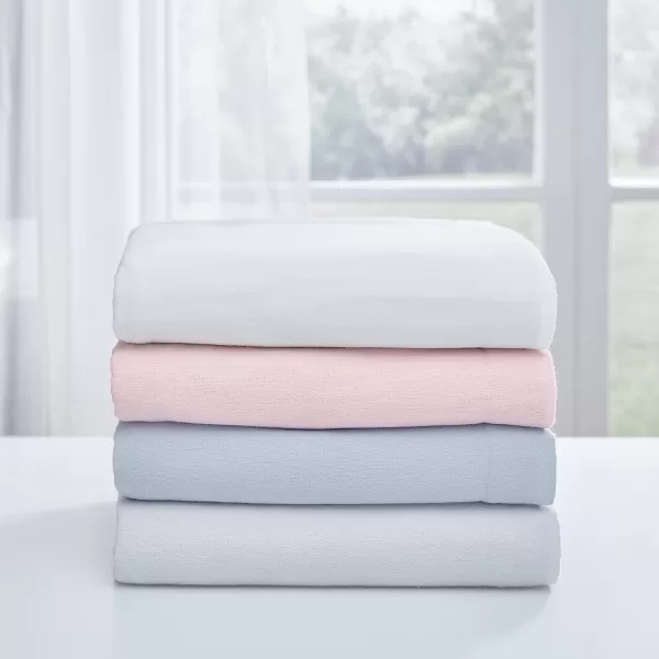 Laura Ashley Home - Queen Sheets, Cotton Flannel Bedding Set, Brushed for Extra Softness &amp; Comfort 