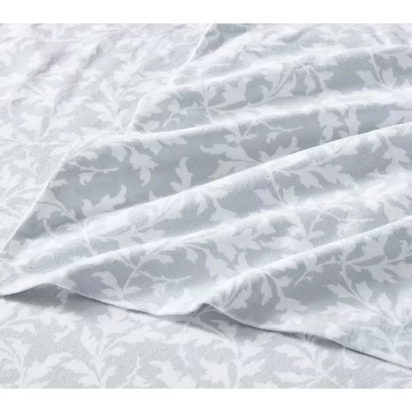 Laura Ashley Home - Queen Sheets, Cotton Flannel Bedding Set, Brushed for Extra Softness &amp; Comfort 