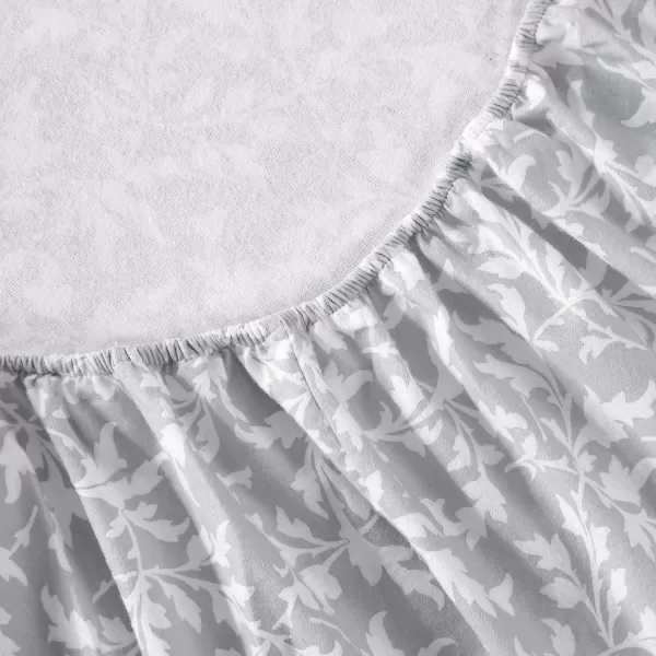 Laura Ashley Home - Queen Sheets, Cotton Flannel Bedding Set, Brushed for Extra Softness &amp; Comfort 