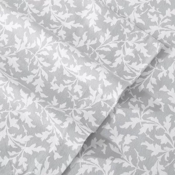 Laura Ashley Home - Queen Sheets, Cotton Flannel Bedding Set, Brushed for Extra Softness &amp; Comfort 